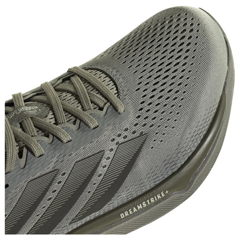 Scarpe running uomo adidas Supernova Stride 2 Silver Pebble/Olive Strata/Alumina