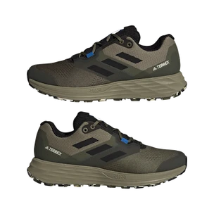 Scarpe running uomo adidas  Terrex Two Flow Focus Olive