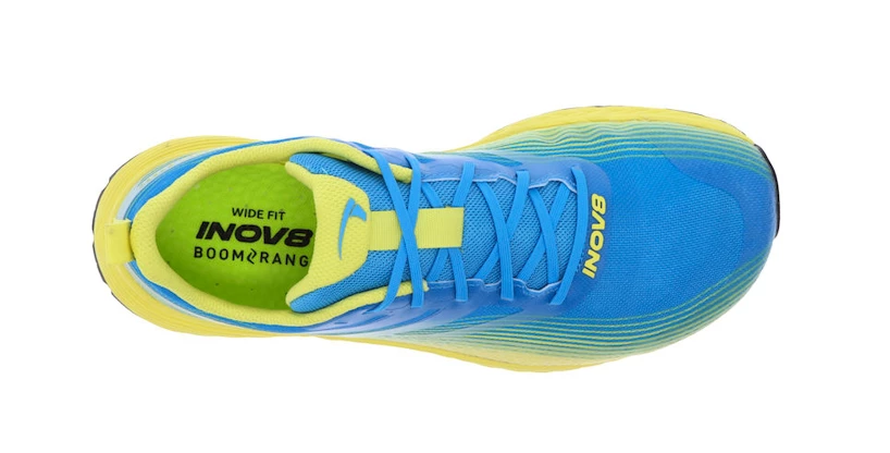 Scarpe running uomo Inov-8 Trailfly Speed M (Wide) Blue/Yellow  UK 10,5