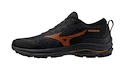 Scarpe running uomo Mizuno Wave Rider Gtx Black/Nasturtium/Carrot Curl