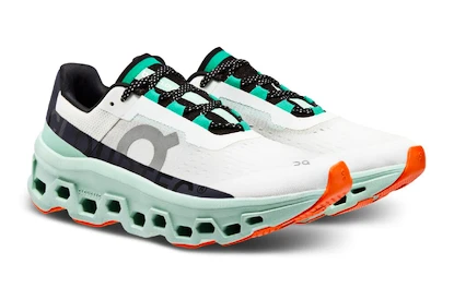 Scarpe running uomo On Cloudmonster Undyed-White/Creek