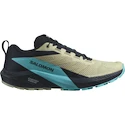 Scarpe running uomo Salomon Sense Ride 5 Alfalfa / Carbon / Peacock Blue  UK 11