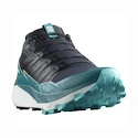 Scarpe running uomo Salomon THUNDERCROSS Carbon/TahitianTide/Peacock Blue