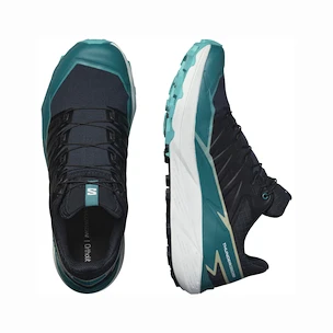 Scarpe running uomo Salomon  THUNDERCROSS Carbon/TahitianTide/Peacock Blue