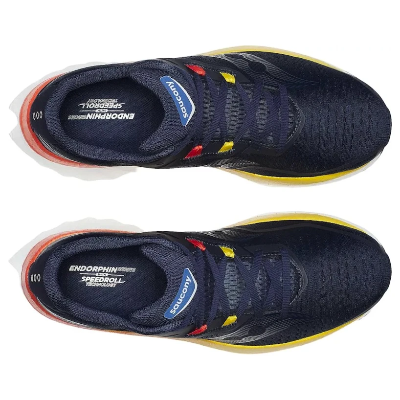 Scarpe running uomo Saucony Endorphin Speed 4 Navy/Spice  UK 7,5