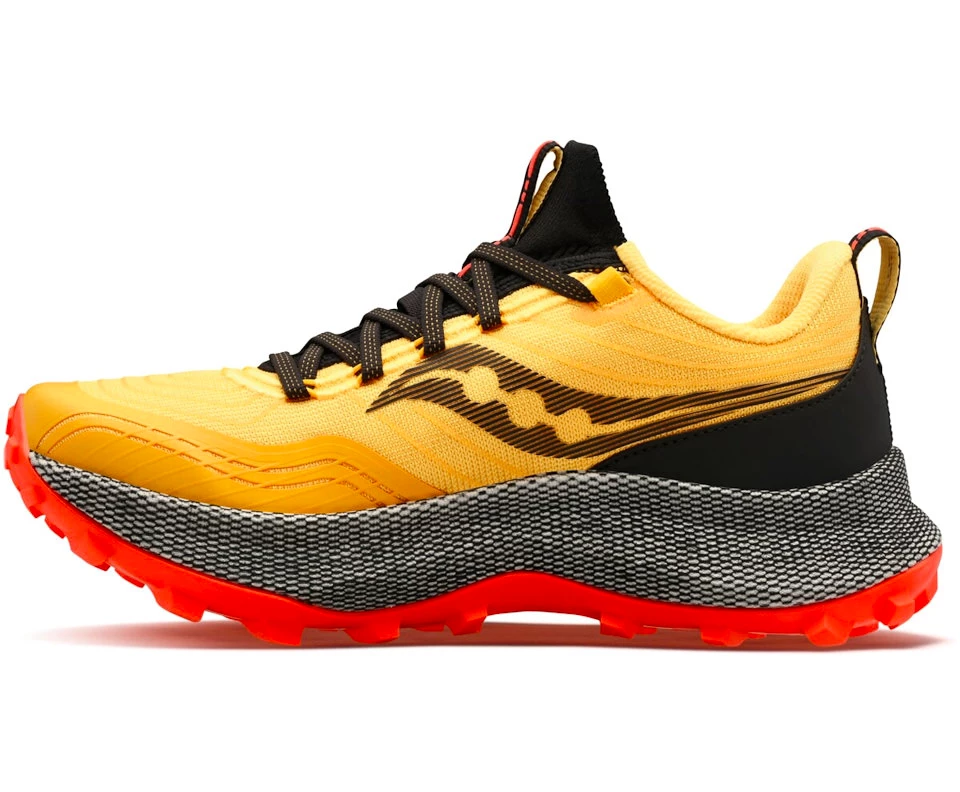 Scarpe running uomo Saucony  Endorphin Trail Vizigold/Vizired