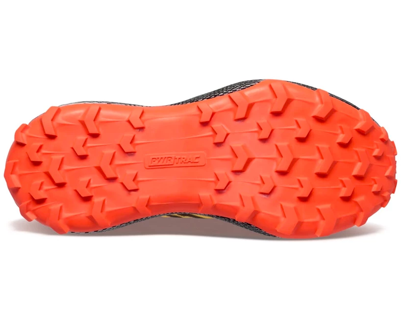 Scarpe running uomo Saucony  Endorphin Trail Vizigold/Vizired  UK 6