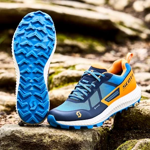 Scarpe running uomo Scott  Supertrac 3 GTX Midnight Blue/Bright Orange  EUR 42,5