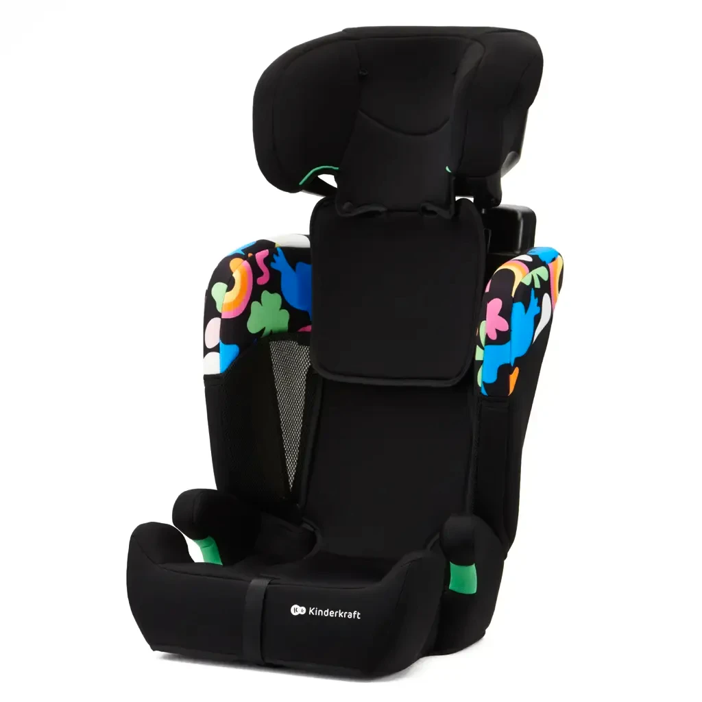 Seggiolino auto Kinderkraft Comfort Up 2 i-Size 76-150 cm Happy Shapes By Melanie