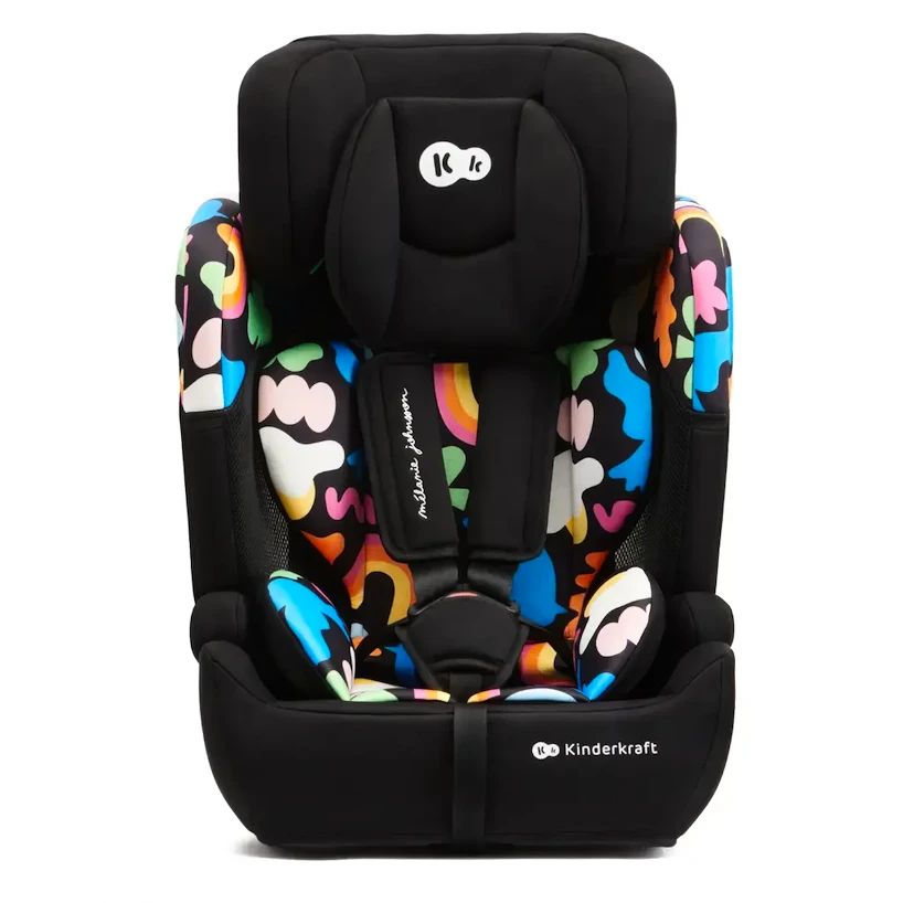 Seggiolino auto Kinderkraft Comfort Up 2 i-Size 76-150 cm Happy Shapes By Melanie