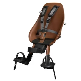 Seggiolino per bambini per biciclette Urban Iki BIO Front seat Haniwa Brown/Bincho Black