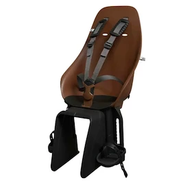 Seggiolino per bambini per biciclette Urban Iki BIO Rear seat Carrier mounting Haniwa Brown/Bincho Black