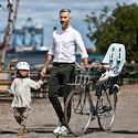 Seggiolino per bambini per biciclette Urban Iki Rear seat Carrier mounting Aotake Mint Blue/Shinju White