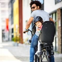 Seggiolino per bambini per biciclette Urban Iki  Rear seat Carrier mounting Bincho Black/Kurumi Brown
