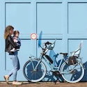 Seggiolino per bambini per biciclette Urban Iki  Rear seat Carrier mounting Bincho Black/Kurumi Brown