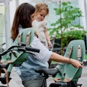 Seggiolino per bambini per biciclette Urban Iki Rear seat Carrier mounting Icho Green/Kurumi Brown