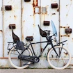 Seggiolino per bambini per biciclette Urban Iki  Rear seat Carrier mounting Koge Brown/Bincho Black