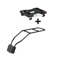 Seggiolino per bambini per biciclette Urban Iki Rear seat Frame mounting Bincho Black/Bincho Black