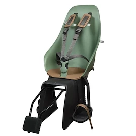 Seggiolino per bambini per biciclette Urban Iki Rear seat Frame mounting Icho Green/Kurumi Brown