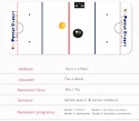 Set da hockey Potent Hockey  Super Power Shooting Pad