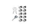Set serrature Yakima  SKS locks 10 pcs