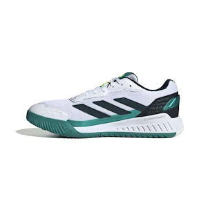Stivali da padel da uomo adidas  Courtquick Padel Shoes Cloud White/Aurora Ivy