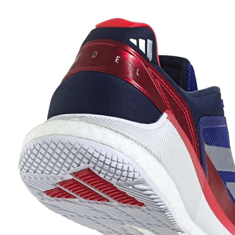 Stivali da padel da uomo adidas  Crazyquick Boost Padel Lucid Blue