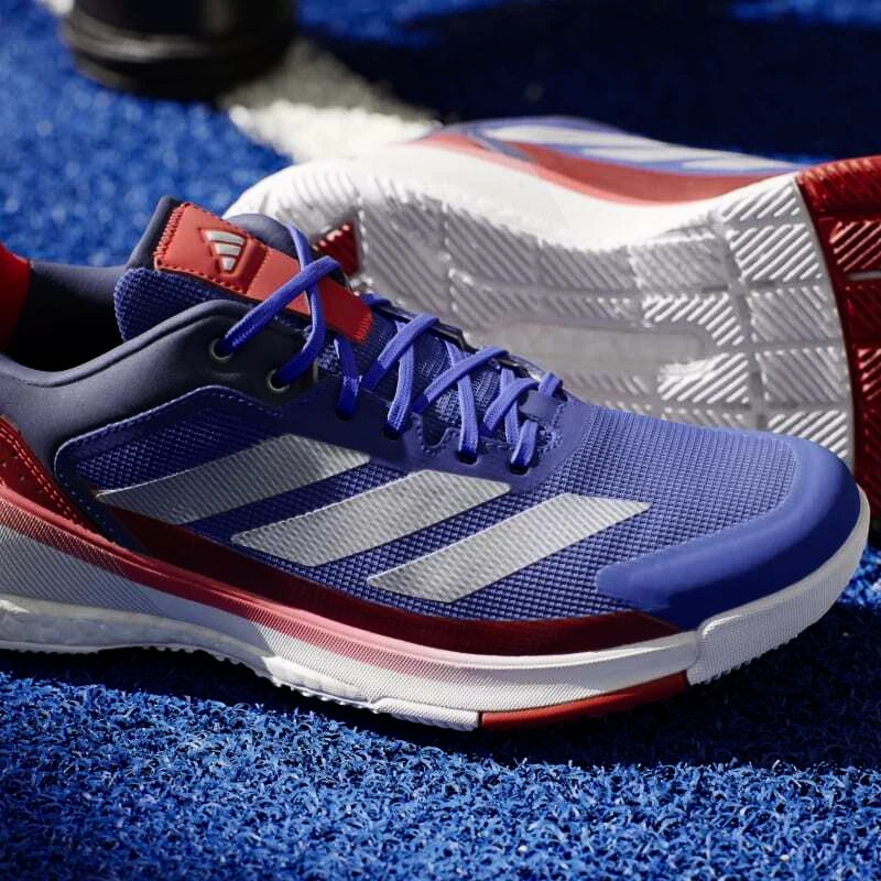 Stivali da padel da uomo adidas  Crazyquick Boost Padel Lucid Blue