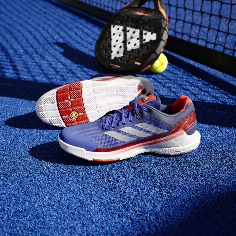 Stivali da padel da uomo adidas  Crazyquick Boost Padel Lucid Blue
