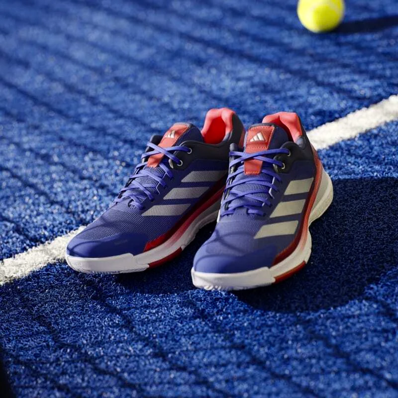 Stivali da padel da uomo adidas  Crazyquick Boost Padel Lucid Blue