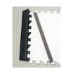 Striscia per terminare il ghiaccio sintetico WinnWell  HOCKEY TILE EDGING REBOUNDING FOAM 17.5" x 1" GREY