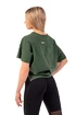 T-shirt corta morbida in cotone biologico Nebbia "The Minimalist" 417 verde scuro