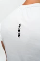 T-shirt da uomo Nebbia Performance+ T-shirt sportiva funzionale RESISTANCE bianca