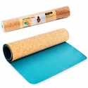 Tappetino per esercizi Spokey  Savasana jóga podložka na cvičení korková vč. popruhu