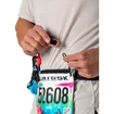 Tasca cintura da corsa Nathan  Race Number Nutrition Waistbelt Black/Refletive