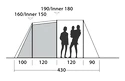 Tenda Easy Camp  Huntsville 400 Green