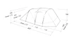 Tenda Robens  Double Dreamer 4 Sand & Green