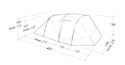 Tenda Robens  Double Dreamer 4 Sand & Green