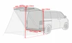 Tenda VAUDE  Drive Van Trunk Linen