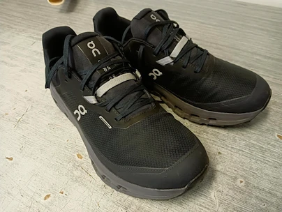 Testato - Scarpe running uomo On Cloudvista 2 Waterproof Black/Eclipse  EUR 43