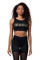 Top donna Nebbia Intense Gold Mesh Mini Top 830 black S