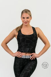 Top donna Nebbia NATURE-INSPIRED: crop top sportivo "Racer back"
