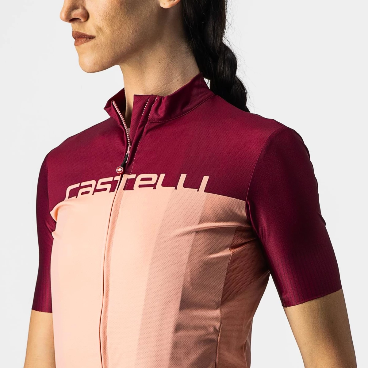 Castelli Velocissima Blush/Bordeaux