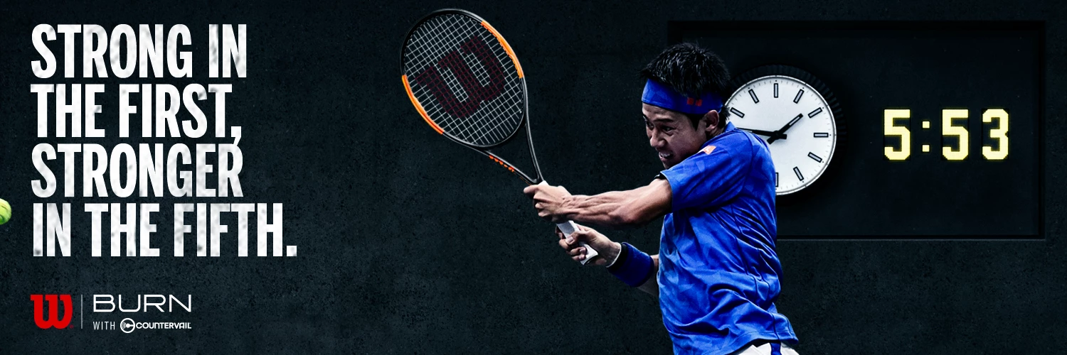 Gamma di racchette da tennis Wilson Burn