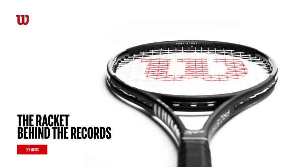 Racchette da tennis Wilson Pro Staff con Roger Federer