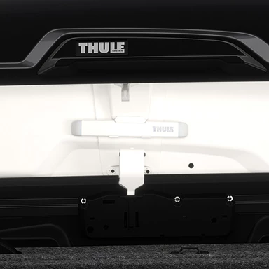 Illuminazione all'interno del box Thule Vector