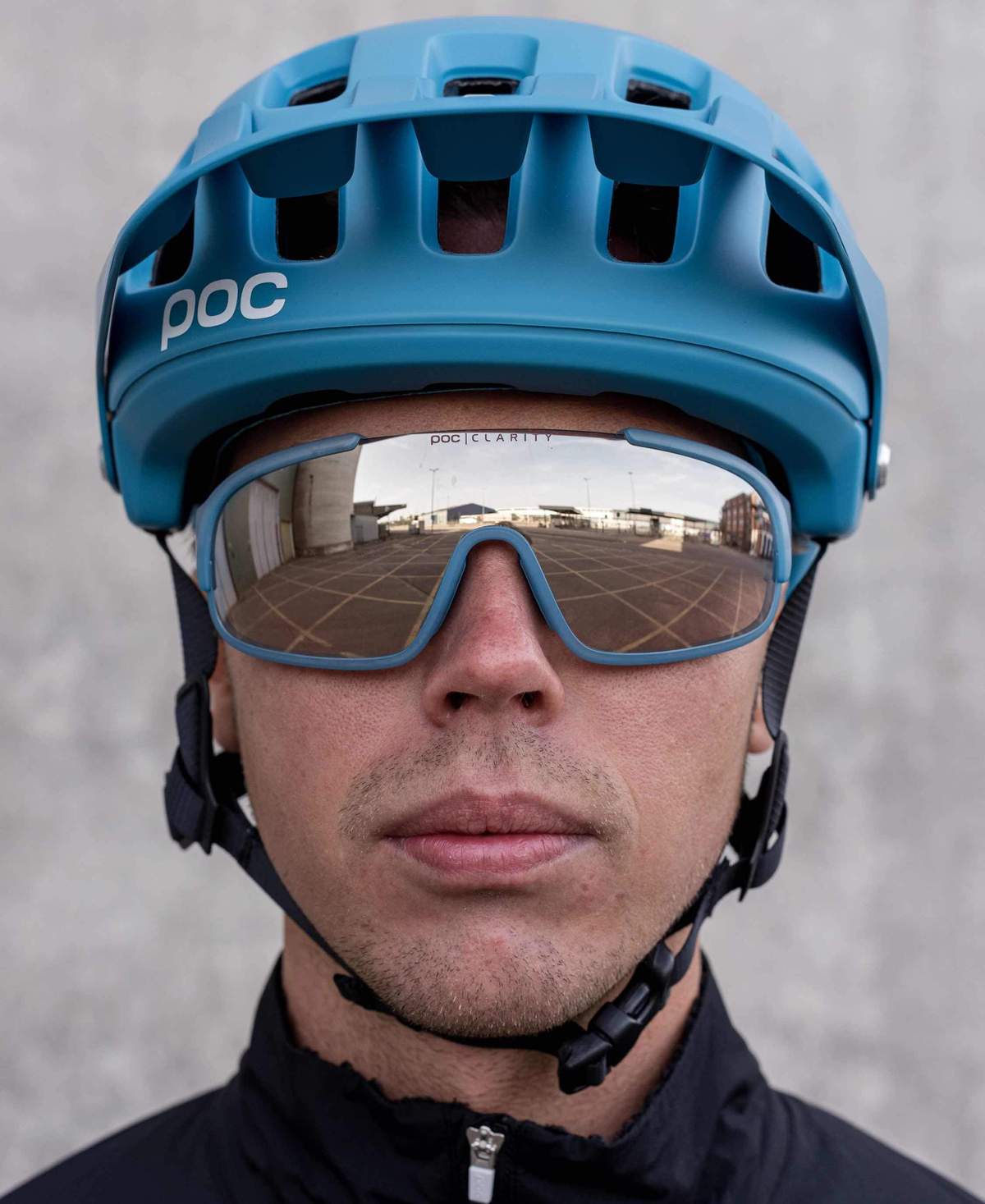 Occhiali da ciclismo POC Crave Basalt Blue