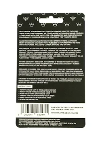 Valvola tubeless PEATY'S  X chris king (mk2) black tubeless valves 42mm (ptv2-42-blk-12)