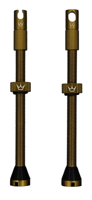 Valvola tubeless PEATY'S  X chris king (mk2) bourbon tubeless valves - 80mm (ptv2-80-brb-12)