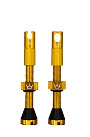 Valvola tubeless PEATY'S X chris king (mk2) gold tubeless valves - 42mm (ptv2-42-gld-12)